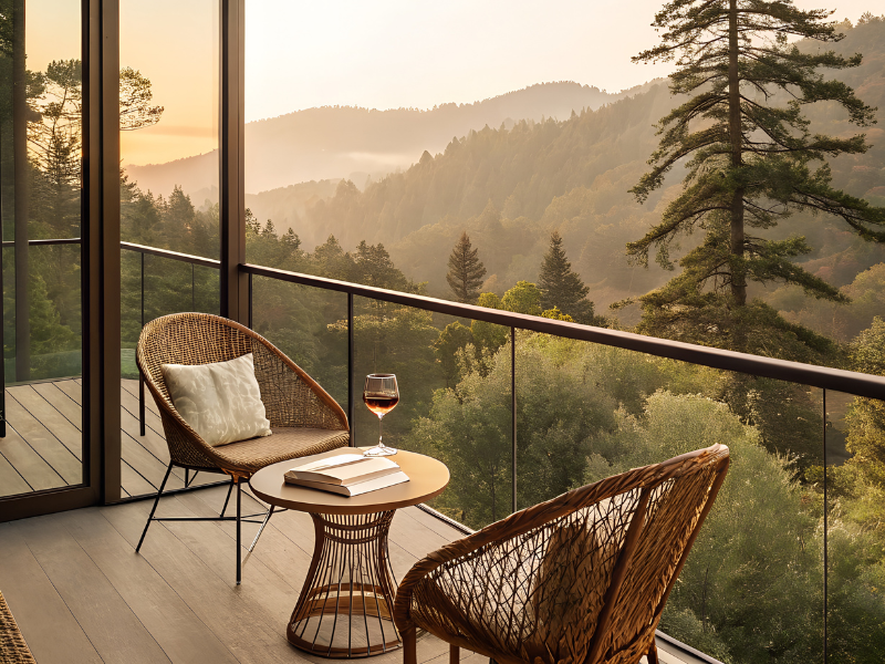 NÊN CHỌN CHẤT LIỆU NÀO CHO BÀN GHẾ BAN CÔNG?