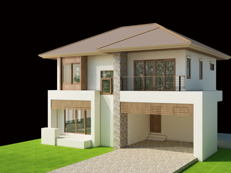 Top 5+ Mẫu Nhà 1 Tầng Đẹp Ở Nông Thôn Hiện Đại, Tiện Nghi (Xu Hướng 2025)