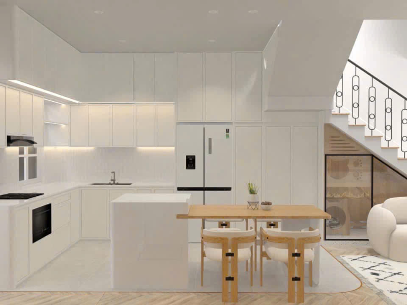 DỰ ÁN THIẾT KẾ & THI CÔNG NỘI THẤT NHÀ PHỐ HIỆN ĐẠI – QUẬN 9