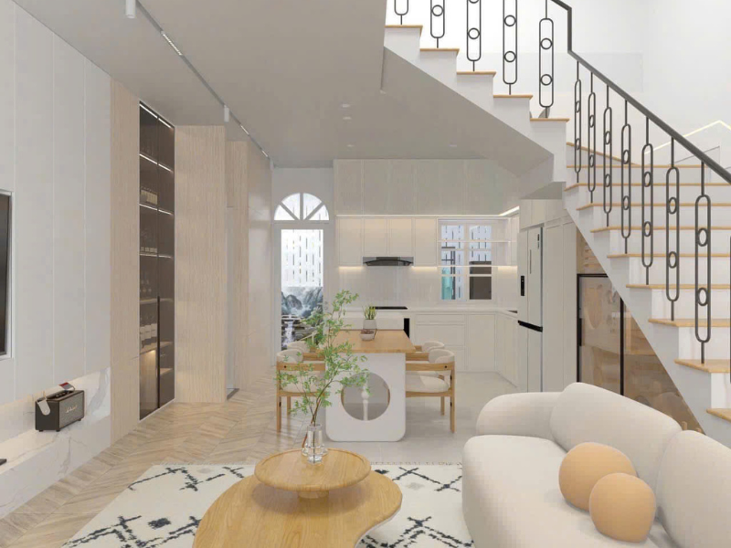 DỰ ÁN THIẾT KẾ & THI CÔNG NỘI THẤT NHÀ PHỐ HIỆN ĐẠI – QUẬN 9