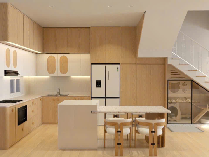 DỰ ÁN THIẾT KẾ & THI CÔNG NỘI THẤT NHÀ PHỐ HIỆN ĐẠI – QUẬN 9