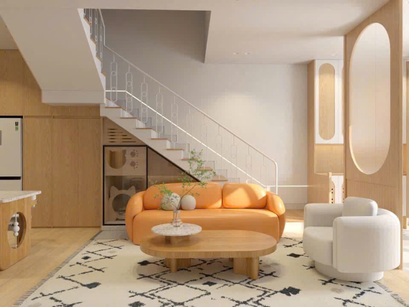 DỰ ÁN THIẾT KẾ & THI CÔNG NỘI THẤT NHÀ PHỐ HIỆN ĐẠI – QUẬN 9