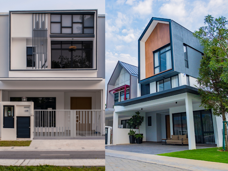 DỰ ÁN NHÀ PHỐ HIỆN ĐẠI – KHÔNG GIAN SỐNG TIỆN NGHI & THẨM MỸ CHUẨN 2025