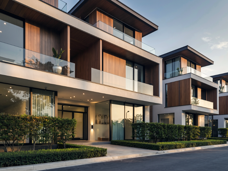 DỰ ÁN NHÀ PHỐ HIỆN ĐẠI – KHÔNG GIAN SỐNG TIỆN NGHI & THẨM MỸ CHUẨN 2025