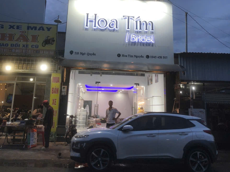 Bảng giá thi công nhà 2 tầng lửng – Studio áo cưới kết hợp nhà ở