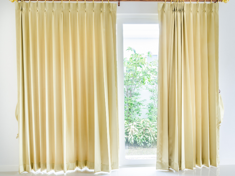 MẪU RÈM CỬA LẮP CHO KHUNG CỬA KÍNH CƯỜNG LỰC