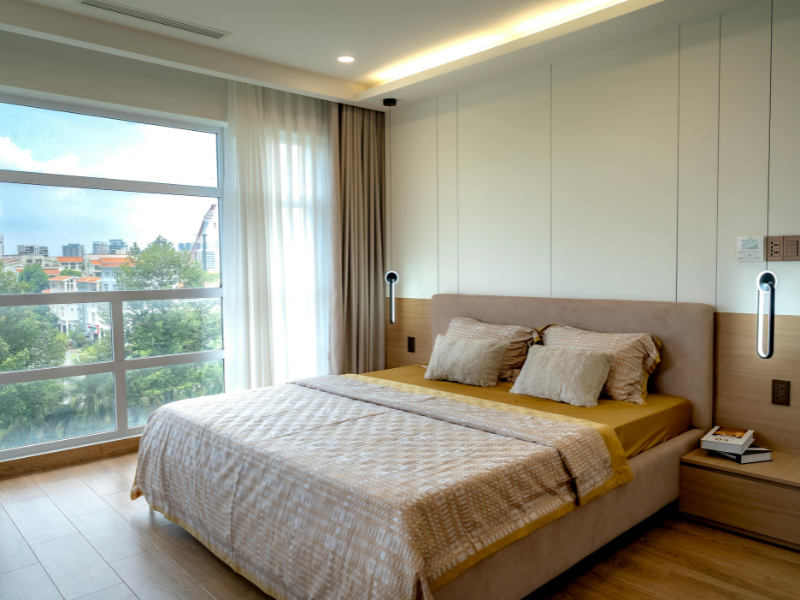 THI CÔNG NỘI THẤT PHÒNG NGỦ