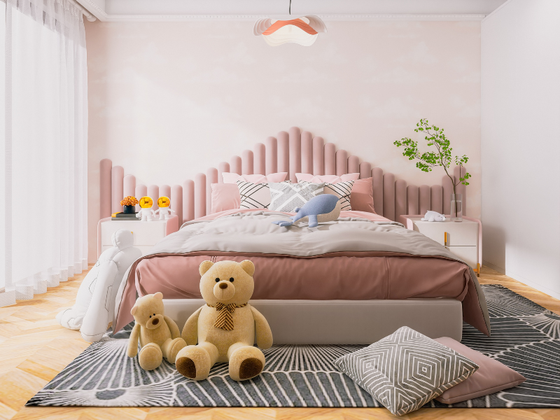 Thiết Kế Phòng Ngủ 10m2 Cho Bé Đẹp, Tiện Nghi Và Hợp Lý